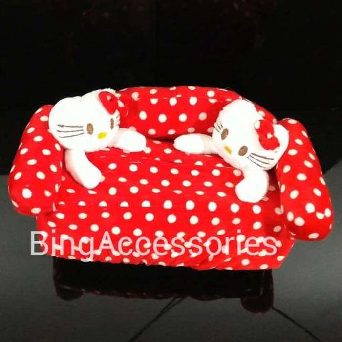 Tempat Tissue sofa polkadot RT0088-02