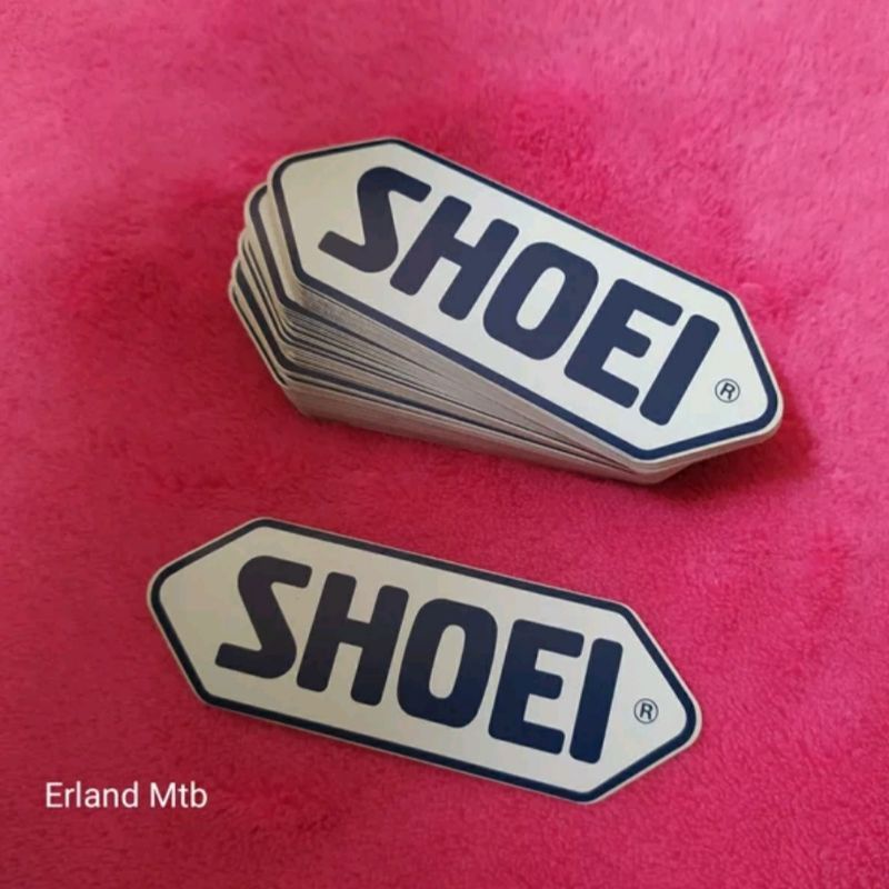 STIKER HELM SHOEI STIKER HELM MOTOR SHOEI