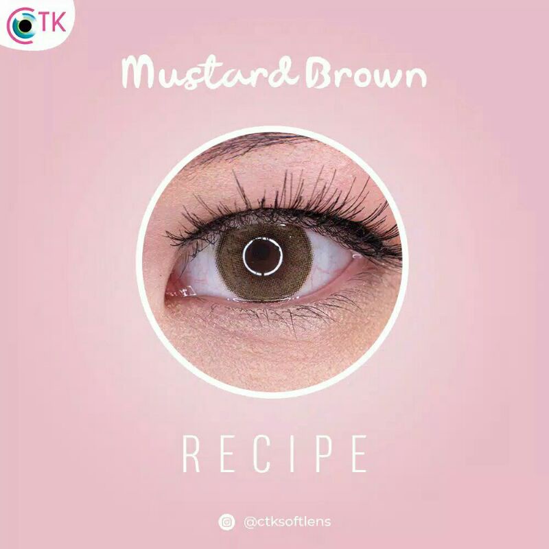 Softlens Recipe 14.5mm + FREE LENS CASE