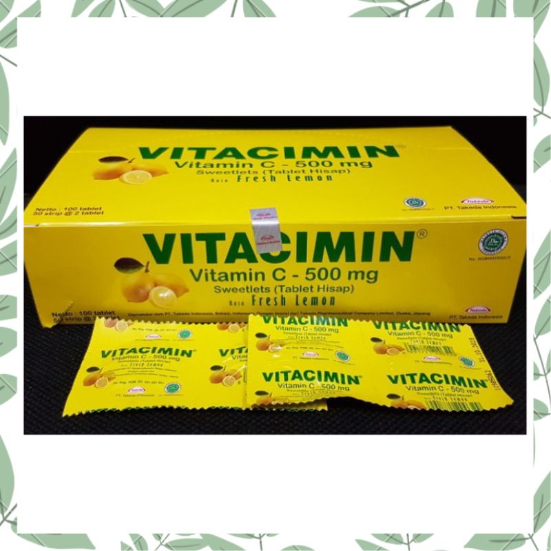 

Vitacimin isi 2 tablet