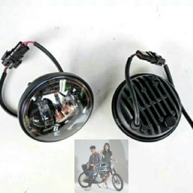 LAMPU DEPAN DAYMAKER C70 PISPOT S90 ASTRA/Headlamp lampu depan daymaker c70 pispot s90 astra