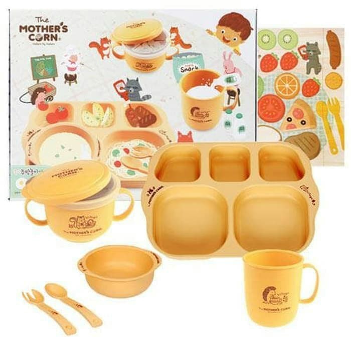 Mother's Corn Play &amp; Learn Mealtime Set