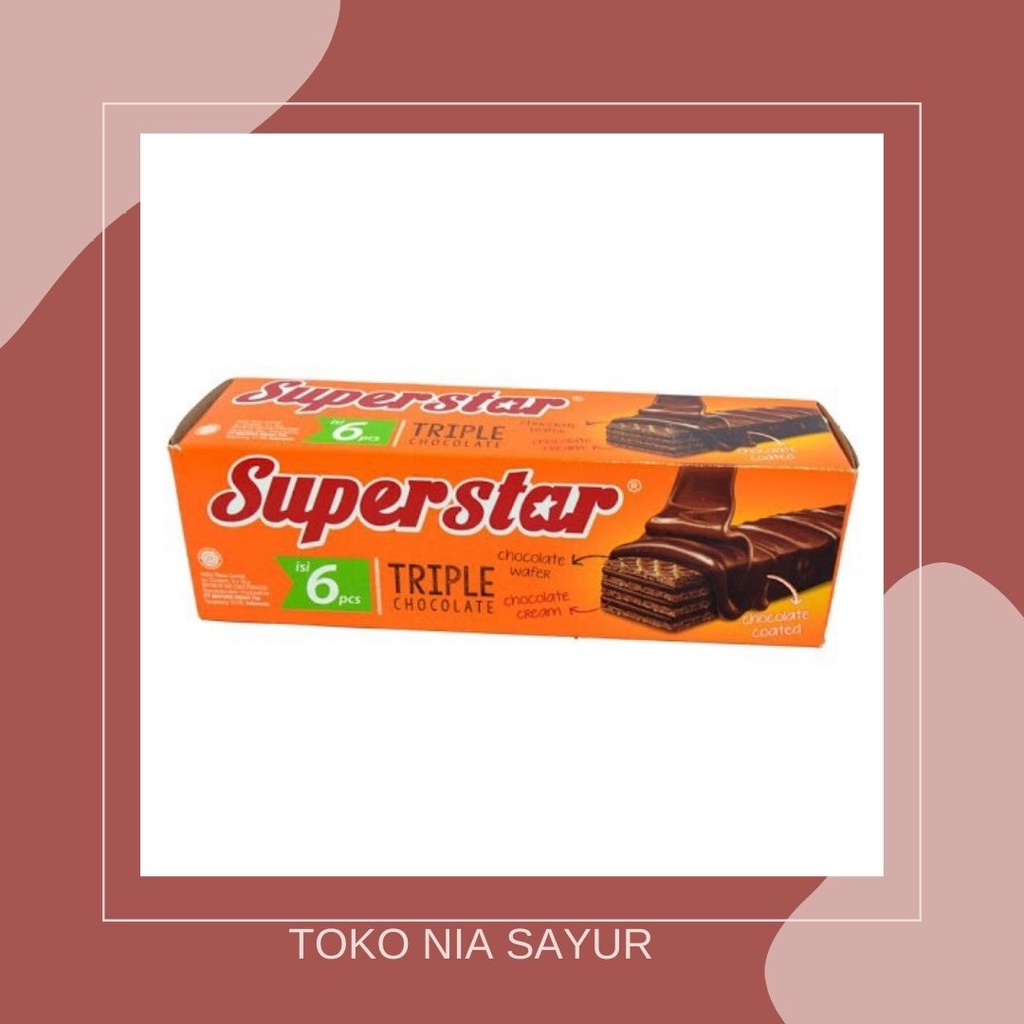 

superstar wafer coklat