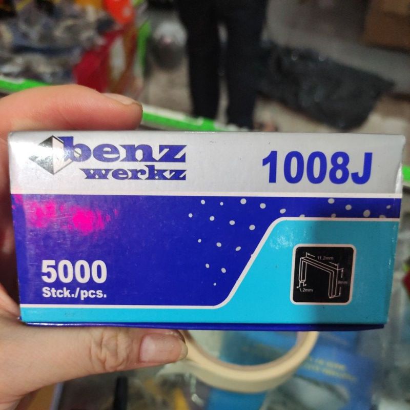 

ISI STAPLES U 1008J ( UNTUK STAPLES KOMPRESOR )