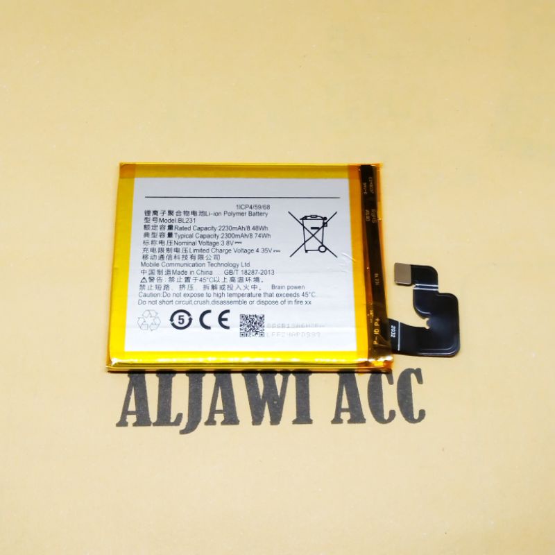 Baterai Batre Battery Lenovo Vibe X2 BL-231 BL231 Original Battery Handphone