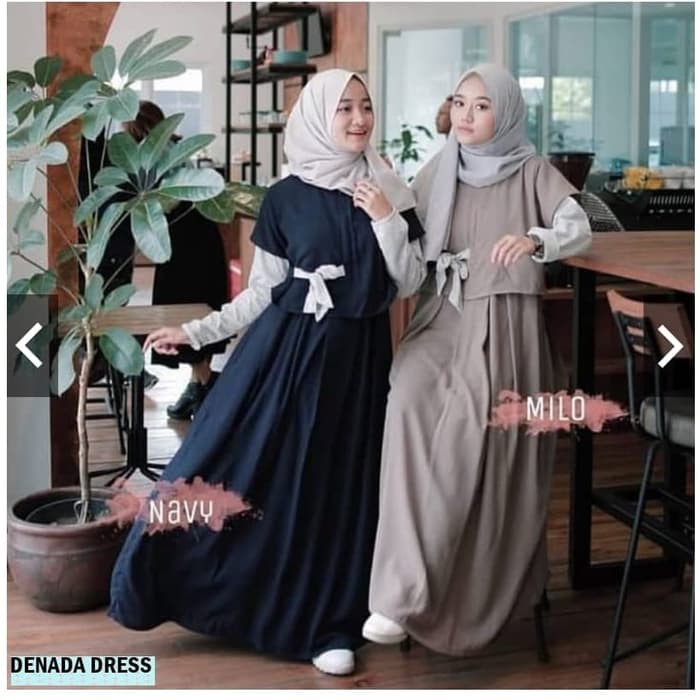 Denada Dress | Pakaian Muslim | Baju syari | Gamis Syari | Baju Gamis