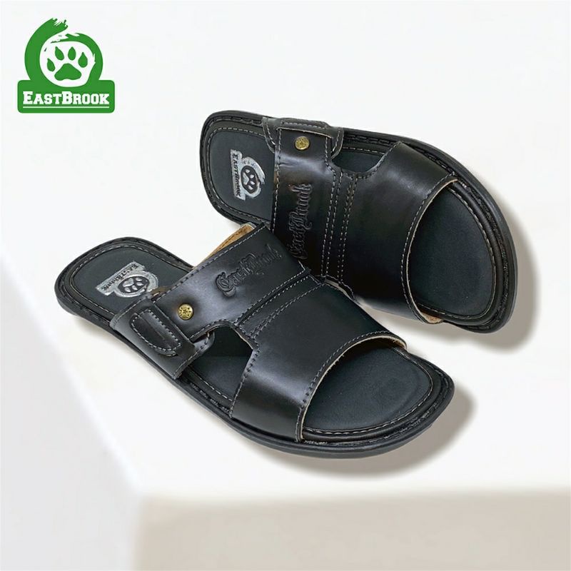 100% Kulit Asli - Original Sandal Pria Kulit Asli Murah Awet Nyaman - Kickers Rough