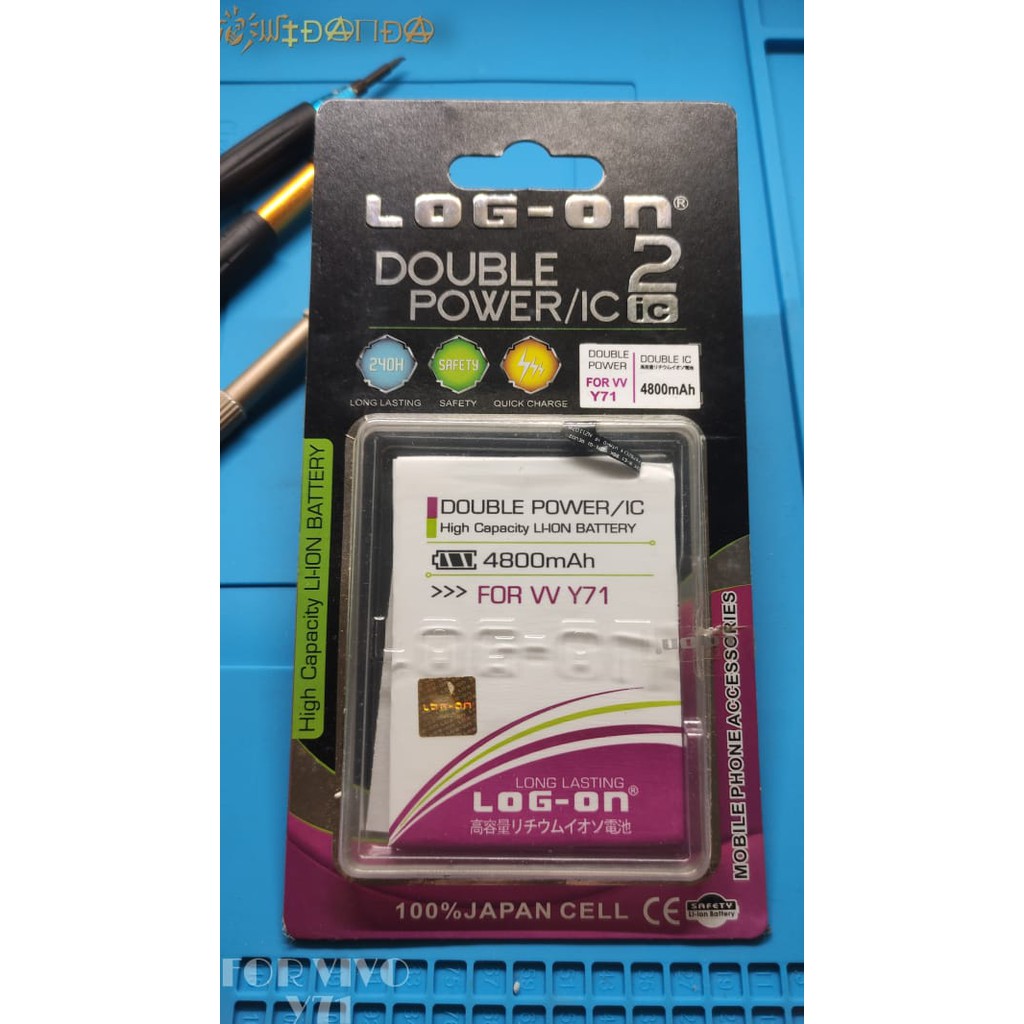 BATERAI Y71 - B-E1 - LOG ON DOUBLE POWER BATTERY