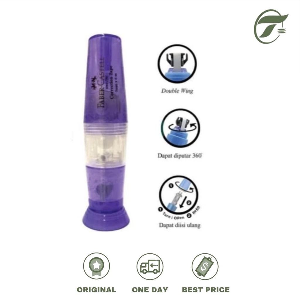 

CORRECTION TAPE QAR 506 5MMX6M 169437B12 ROCKET PURPLE FABER CASTEL