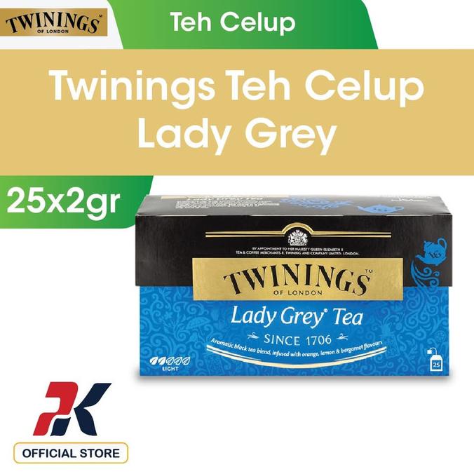 

(BISA COD) Twinings Teh Celup Lady Grey 25x2gr TERBAIK Kode 230