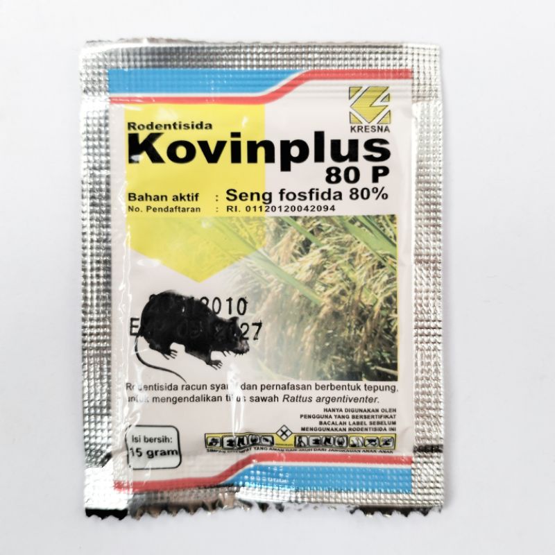Racun Tikus Kovinplus 80 P 15 gram