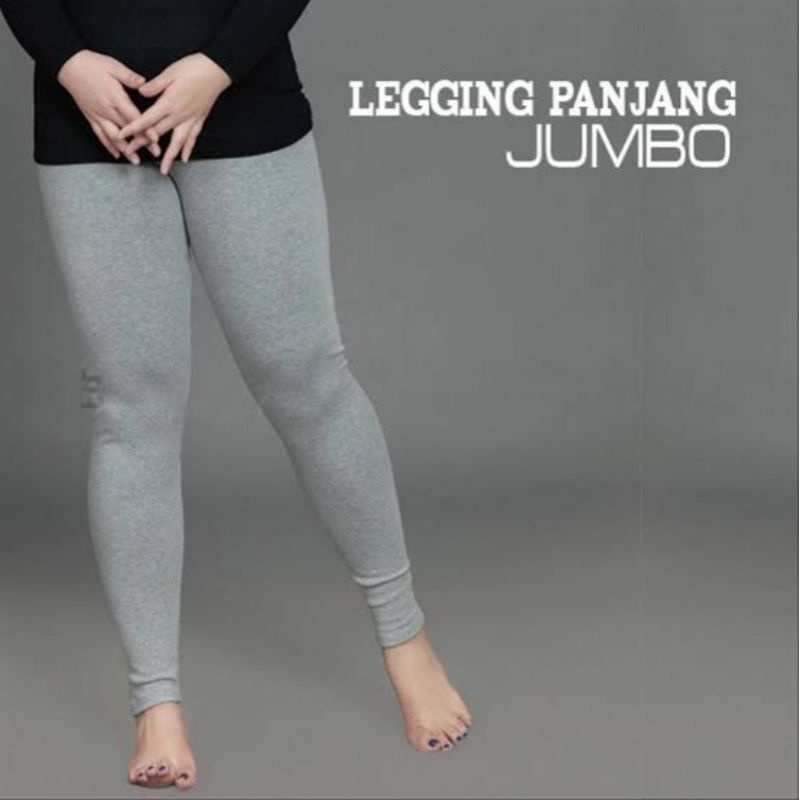 Legging Soft Kaos Rayon XXL - XXXL/Legging Panjang Jumbo