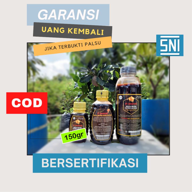 

Madu Murni Asli Hutan Akasia Riau Kemasan 150 gram