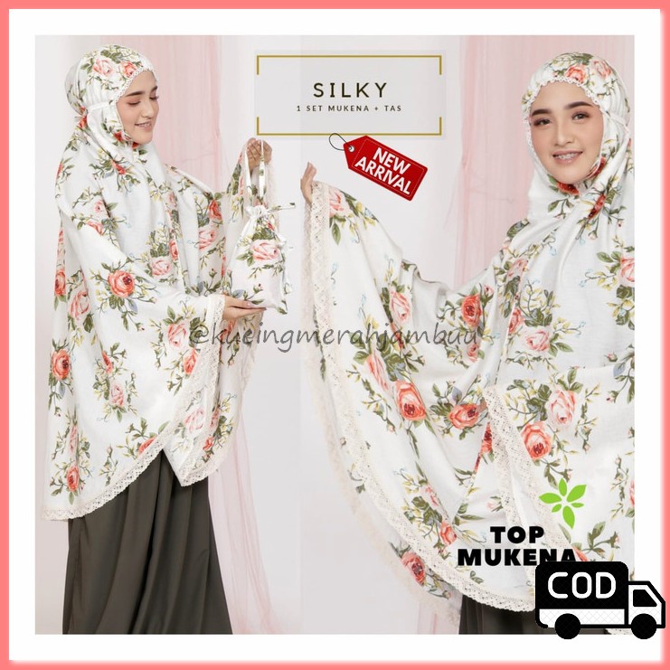 Mukena Wanita Termurah Katun Murah Kekinian Jumbo Perempuan Rayon MY384 Mukena Dewasa Silky Cantik