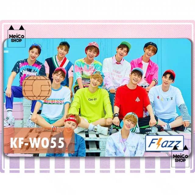 

[KF-WO55] Sticker Flazz BCA Meico - Wannaone Energetic