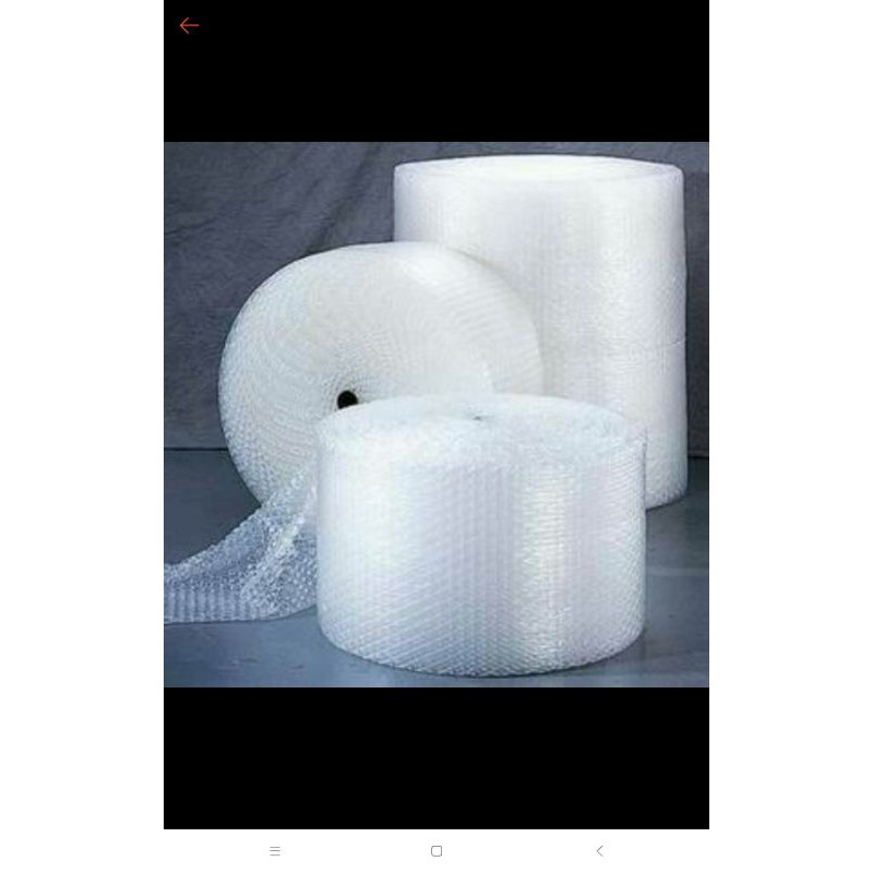 

bubble wrap bungkus tambahan