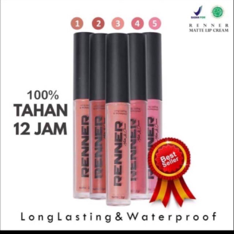 LIP CREAM MATTE by RENNER / RENNER LIP CREAM