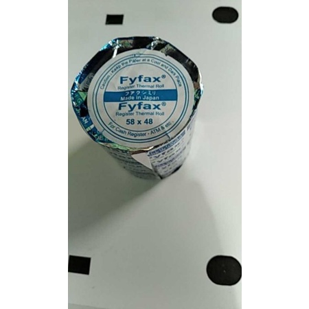 

Kertas Thermal 58×48 Fyfax /Telstruk Kasir 58×48 mm fyfax