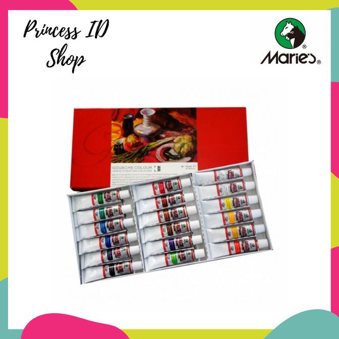 

Guache Color Set Maries Type 7318B 12Ml 18 Warna