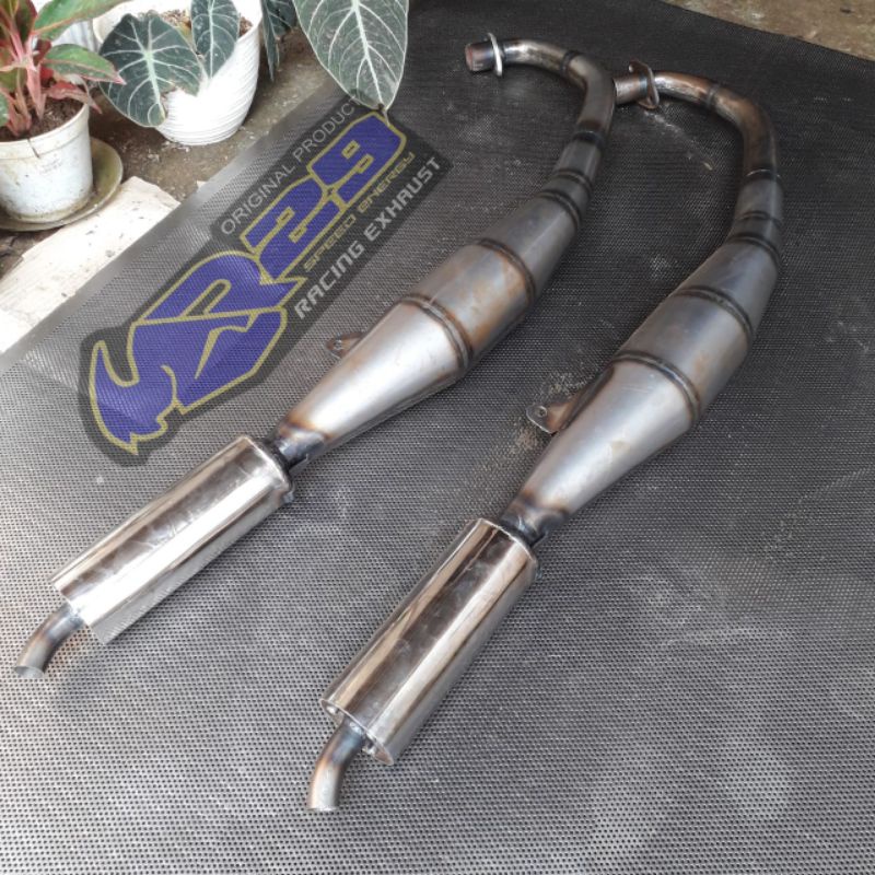 KNALPOT SATRIA HIU SATRIA LUMBA STANDAR RACING