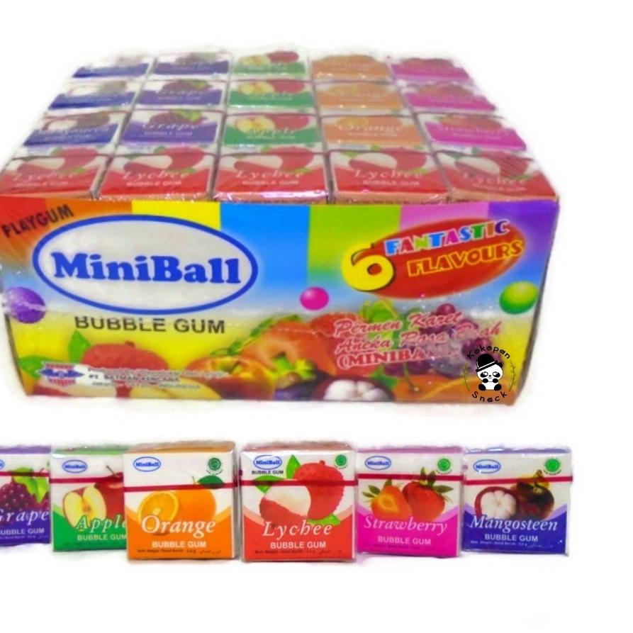 

Promo Mini Ball Bubble Gum Box isi 100 pcs