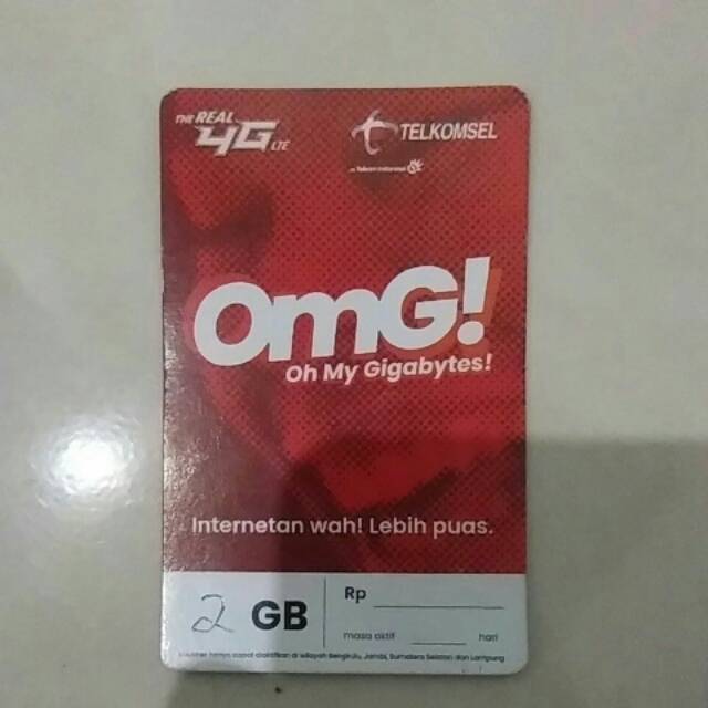 paket telkomsel 2gb/2giga