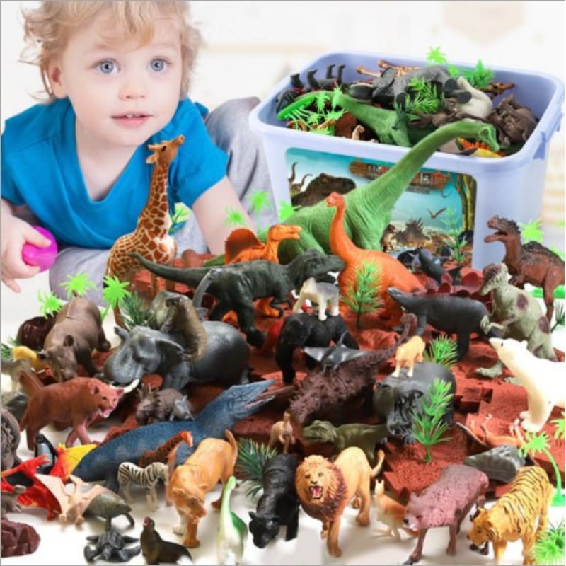 Dinosaurus Miniature / figurin dino 44 pcs