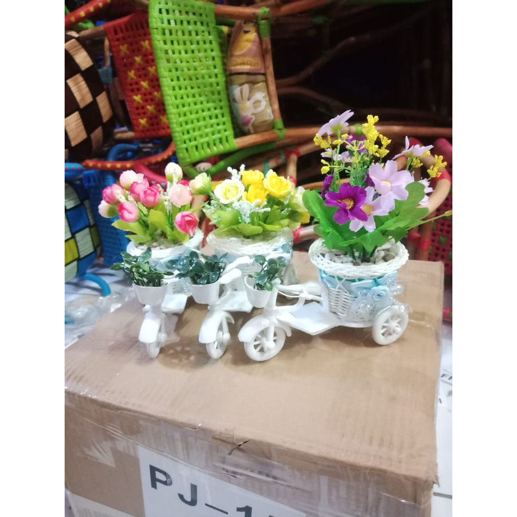 COD Bunga Hias Buket Bunga Kelereng Mini Semak Duri Artificiall Home Bunga Sepeda Murah