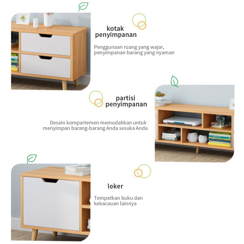 Weyon Sakura meja TV/Rak tv/lemari TV/Kabinet TV/TV Cabinet /Rak tv Kayu/lemari  tv murah(F15B-120CM)