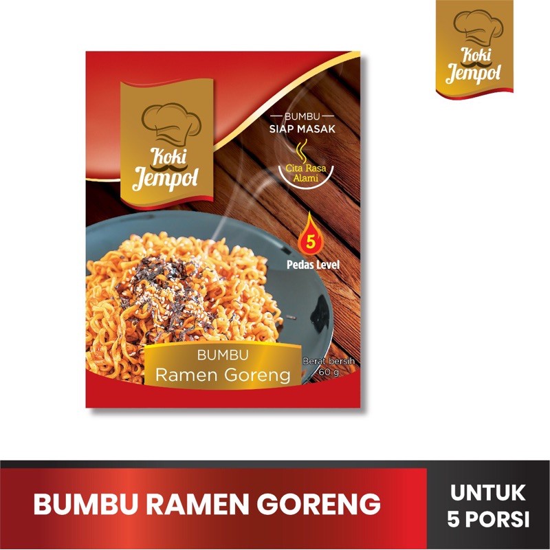 

Koki Jempol bumbu Ramen Goreng