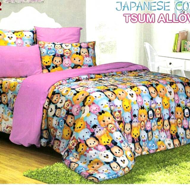 Sprei 2in1 katun Jepang 120x200