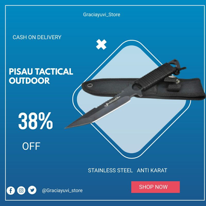 Pisau Tactical Survival