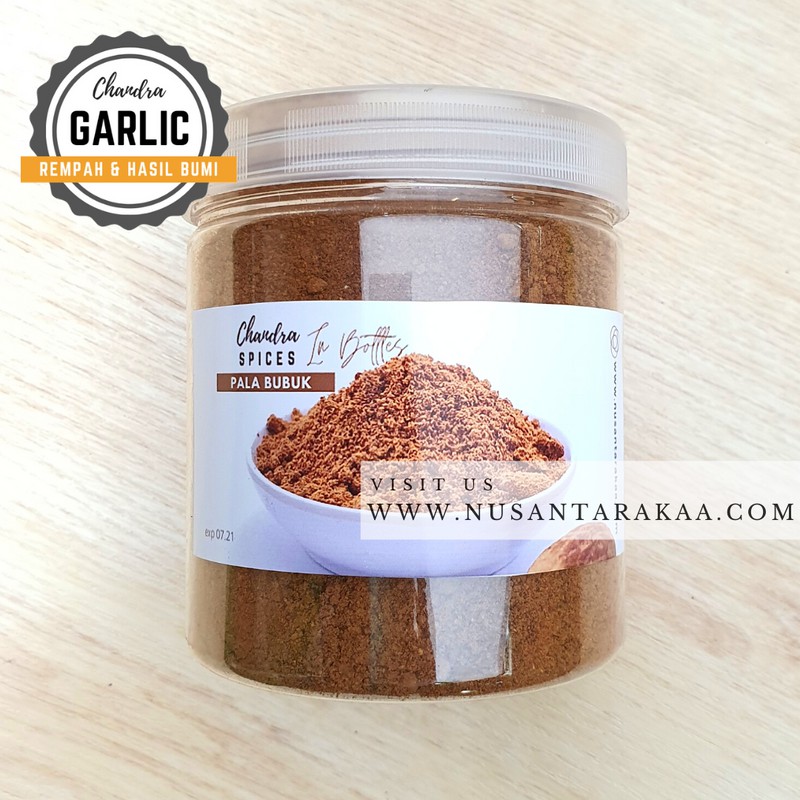 

Pala bubuk / nutmeg powder 300 gr (botol)