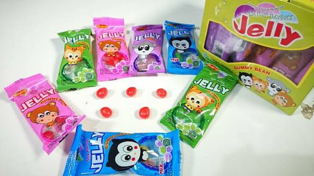 Permen Jelly Gummy Bean isi 30 pcs