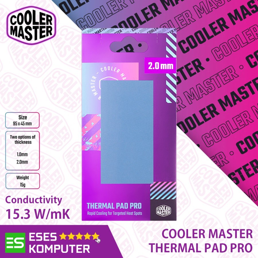 Thermal Pad Cooler Master THERMAL PAD PRO | 15.3W/mK Conductivity