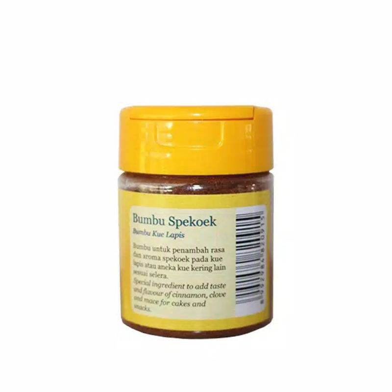 

Bumbu Spekoek 25 gr koepoe koepoe