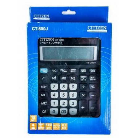 CITIZEN CT-600J DESKTOP CALCULATOR/KALKULATOR MEJA