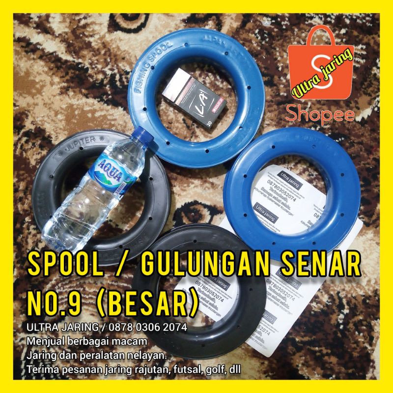 SPOOL GULUNGAN SENAR PANCING NO 9 (BESAR)