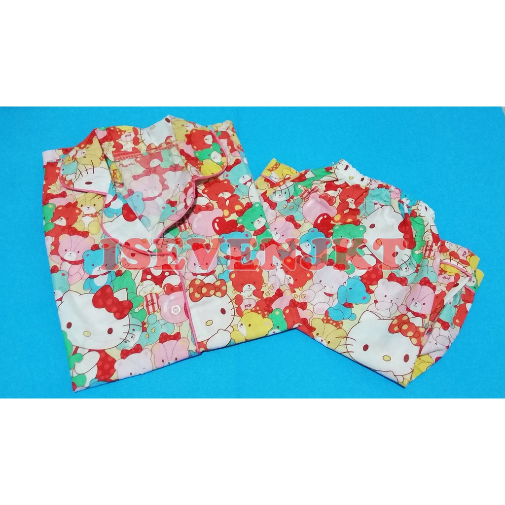 [SALE] iseven p PAJAMAS / PIYAMA KARAKTER hello kitty tazmania elmo little pony