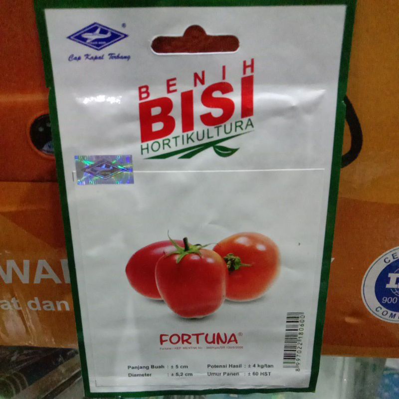 BENIH BISI TOMAT FORTUNA ISI 150 BIJI