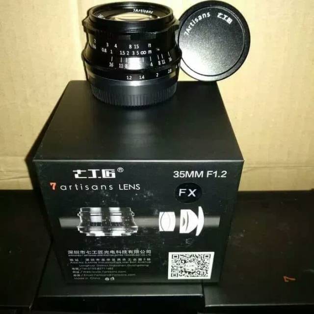 Jual Lensa 7Artisans/artisans 35mm F1.2 For Fujifilm FX Mirrorless