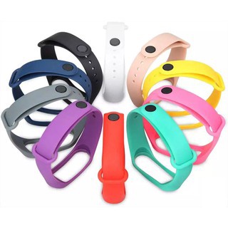 Gelang Silikon untuk Xiaomi Band 3 4 5 6 Gelang Warna Tali Pengganti Mi Band Tali Pergelangan Tangan Best Strap Mi Band AH033 - XOBOX