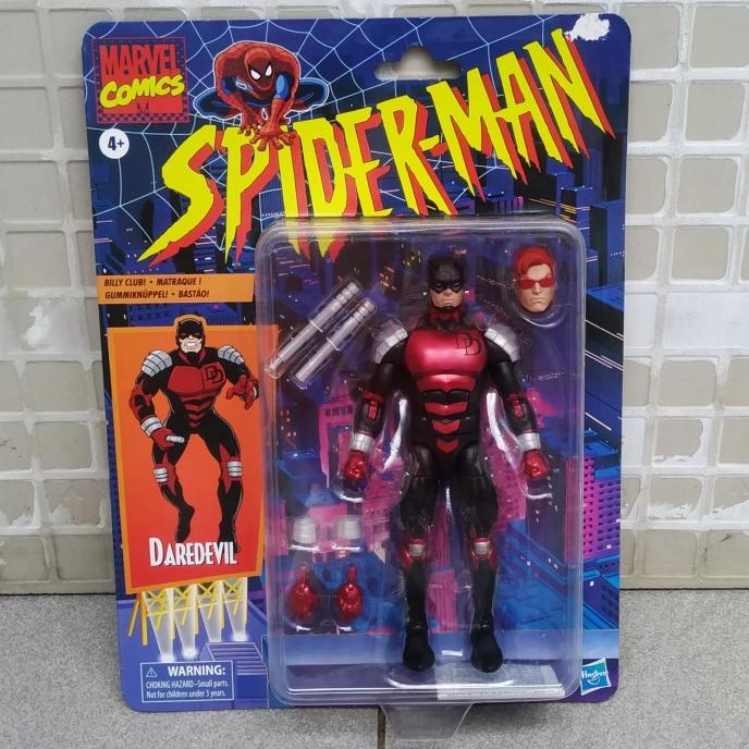 Jual HASBRO MARVEL LEGENDS RETRO DAREDEVIL SPIDER MAN VINTAGE SPIDERMAN