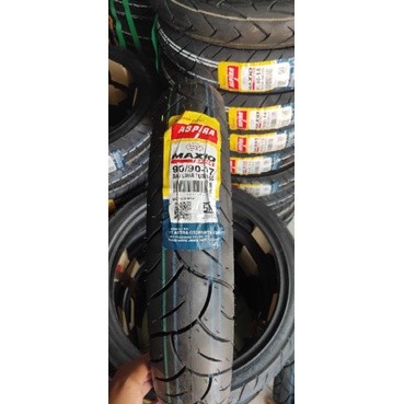 ban Aspira maxio 90/90 17" Tubles bebek belakang dan semi sport vixion old, cbr old dll..