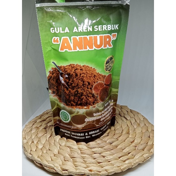 

Serbuk Aren Original Annur Organik kemasan 200gram