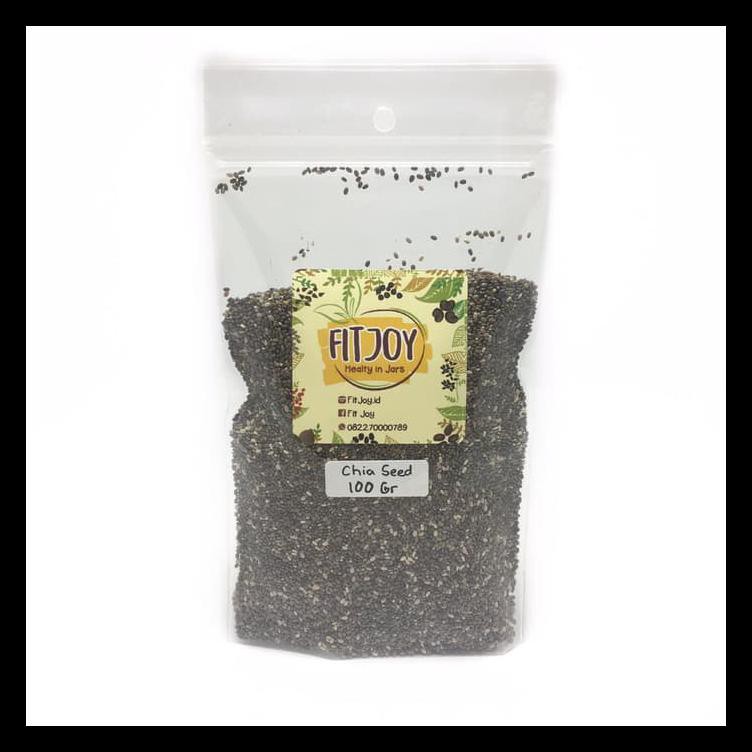 

Chia Seed Grade A 100 Gram Black Chia Seed Mexico Terjamin