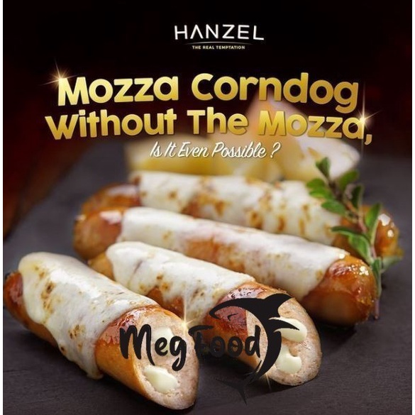 

Cheese Bratwurst Hanzel 360gr Sosis Sapi Keju Mozarella Premium