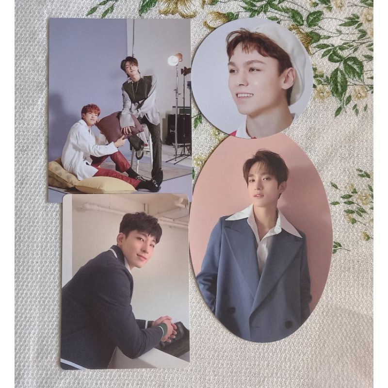 MINICARD WONWOO DK VERNON OTP HOSHI THE8 ALBUM SEVENTEEN SEMICOLON