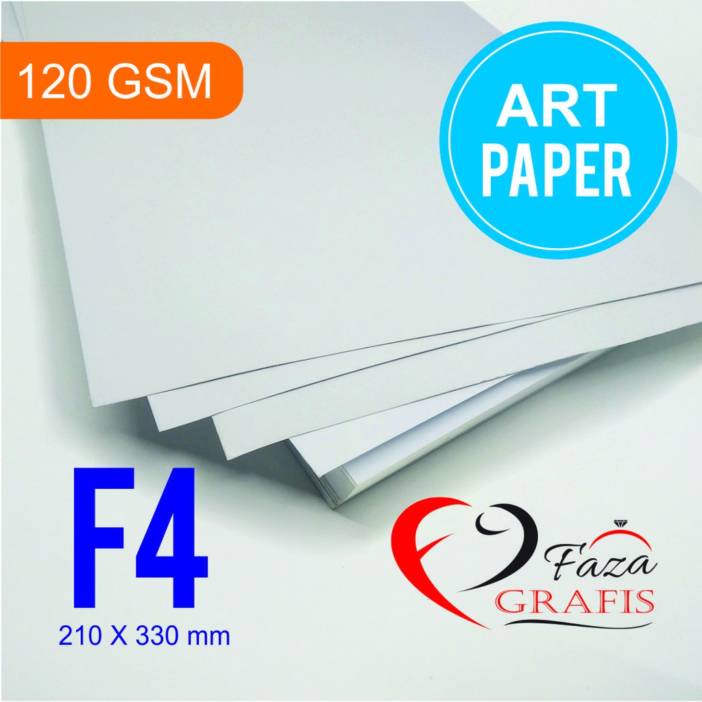 

Kertas Art Paper 120Gsm F4
