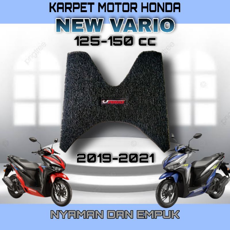 karpet motor vario new 150 2019-2021/karpet motor vario new 125 2019-2021/pijakan kaki vario new 125